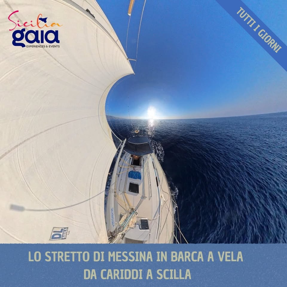 Evento Lo Stretto Di Messina In Barca A Vela Da Cariddi A Scilla Locandina Lo Stretto Di Messina In Barca A Vela Da Cariddi A Scilla - da lunedì 10 agosto - mercoledì 30 settembre 2026 ore 10:00 ore 18:00