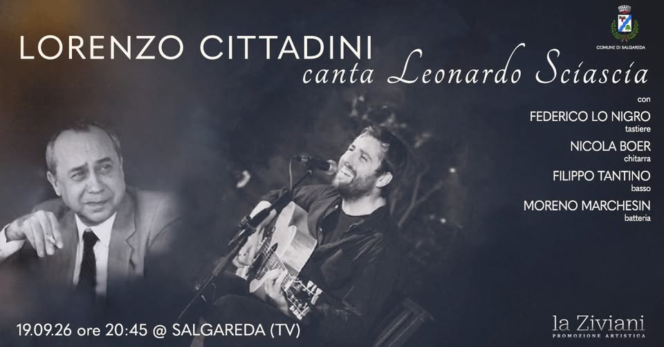 Evento Lorenzo Cittadini – Salgareda (TV) Locandina Lorenzo Cittadini – Salgareda (TV) - sabato 19 settembre ore 20:45 - 22:45