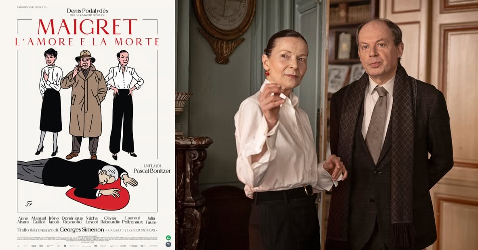 Evento Maigret, l’amore e la morte – anche in v.o.s. Locandina Maigret, l’amore e la morte – anche in v.o.s. - da venerdì 25 settembre - lunedì 28 settembre 2026 ore 15:30 ore 17:00