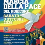 Immagine evento Marcia della pace del Rubicone a Gatteo (FC) Marcia della pace del Rubicone a Gatteo (FC) il 3 ottobre 2026