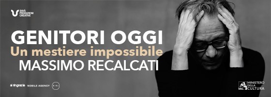 Evento Massimo Recalcati – Genitori oggi Locandina Massimo Recalcati – Genitori oggi - mercoledì 20 gennaio ore 20:30 - 22:30