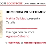Immagine evento Mattia Galbiati presenta “Catalìa” a Catania (CT) Mattia Galbiati presenta "Catalìa" a Catania (CT) il 20 settembre 2026