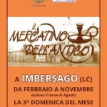 Immagine evento Mercatino dell’Antico di Imbersago – 20 settembre 2026 a Imbersago (LC) Mercatino dell'Antico di Imbersago - 20 settembre 2026 a Imbersago (LC) il 20 settembre 2026