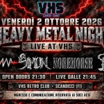 Immagine evento Metal Night Greysouls No Remorse Simun Weirdream a Scandicci (FI) Metal Night Greysouls No Remorse Simun Weirdream a Scandicci (FI) il 2 ottobre 2026