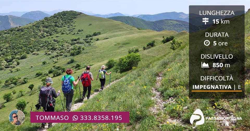 Evento Monte Giuoco del Pallone e sorgenti dell’Esino Locandina Monte Giuoco del Pallone e sorgenti dell’Esino - sabato 26 settembre ore 09:30 - 16:00