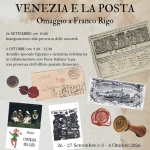 Immagine evento Mostra Venezia e la Posta a Noale (VE) Mostra Venezia e la Posta a Noale (VE) il 26 settembre settembre - 4 ottobre 2026