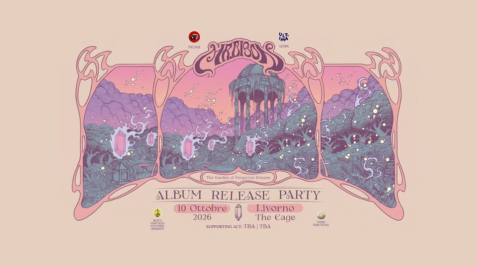 Evento MR BISON (Release Party) – The Garden Of Forgotten Dreams Locandina MR BISON (Release Party) – The Garden Of Forgotten Dreams - sabato 10 ottobre ore 21:30 - 23:30