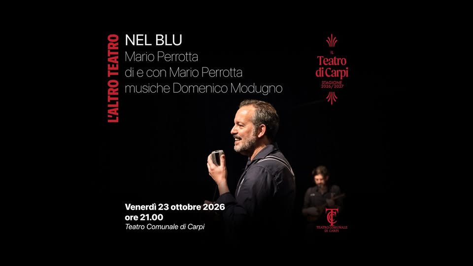 Evento Nel blu – Avere tra le braccia tanta felicità Locandina Nel blu – Avere tra le braccia tanta felicità - venerdì 23 ottobre ore 21:00 - 23:00