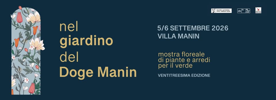 Evento Nel giardino del Doge Manin Locandina Nel giardino del Doge Manin - sabato 5 settembre ore 09:00 - 11:00