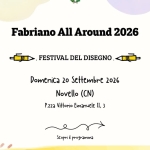 Immagine evento Novello Festival del disegno – All around ’26 Fabriano a Farigliano (CN) Novello Festival del disegno - All around '26 Fabriano a Farigliano (CN) il 20 settembre 2026