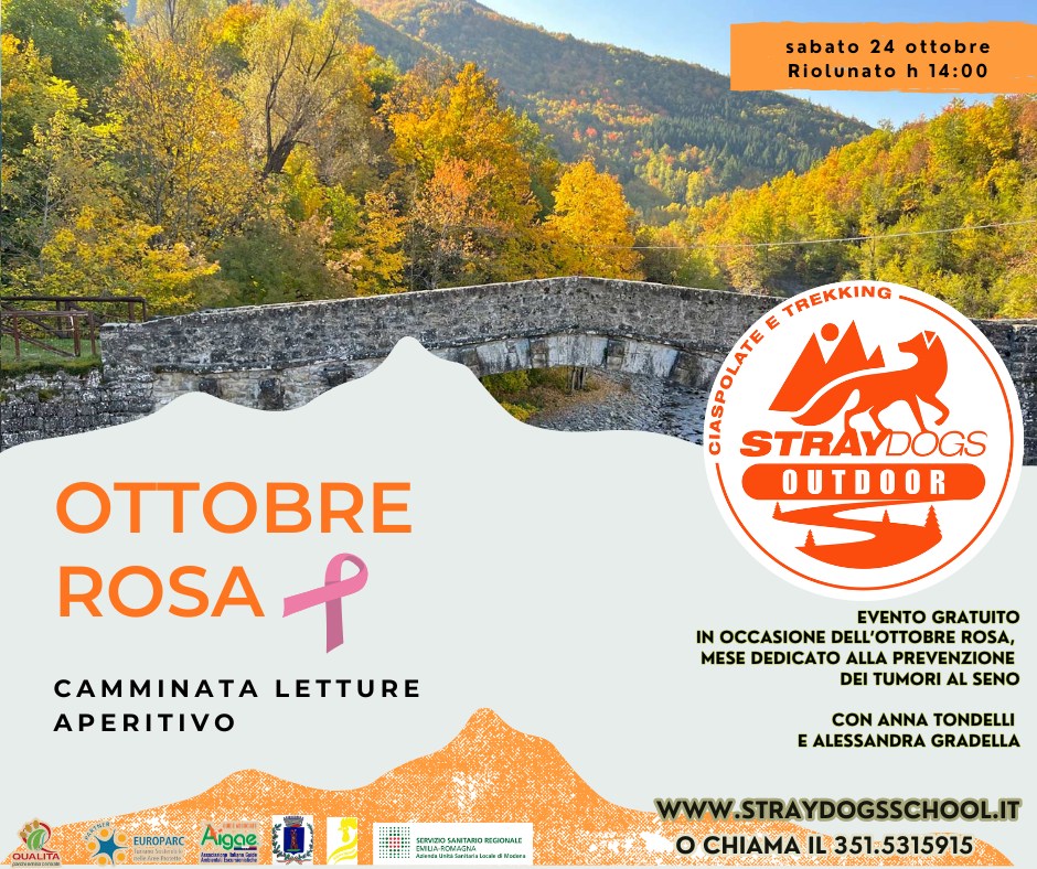 Evento Ottobre Rosa Locandina Ottobre Rosa - sabato 24 ottobre ore 14:00 - 16:00