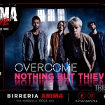 Immagine evento Overcome – Nothing But Thieves tribute @ANIMA (Cena Live) a Rosà (VI) Overcome - Nothing But Thieves tribute @ANIMA (Cena Live) a Rosà (VI) il 2 ottobre 2026