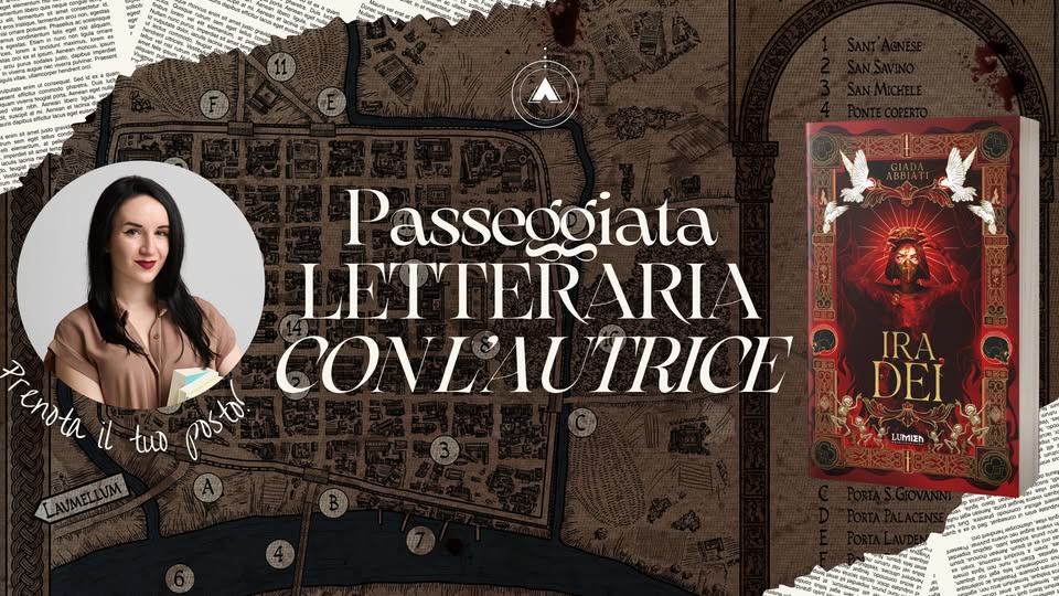 Evento Passeggiata letteraria – IRA DEI Locandina Passeggiata letteraria – IRA DEI - sabato 3 ottobre ore 15:00 - 18:30
