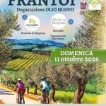 Immagine evento Pedalando per frantoi – degustazione dell’olio nuovo a Petriolo (MC) Pedalando per frantoi - degustazione dell'olio nuovo a Petriolo (MC) il 11 ottobre 2026