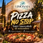 Immagine evento PIZZA NO STOP – Il mercoledì alla Limonaia Strozzi – FIRENZE a Firenze (FI) No photo description available.