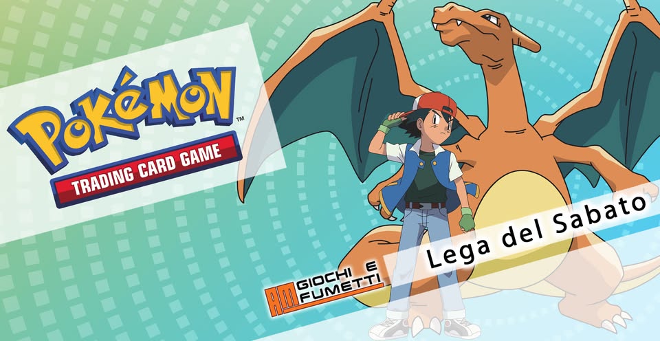 Evento Pokemon! Tornei di Lega AM GIOCHI E FUMETTI! Vieni a sfida gli altri allenatori! Locandina Pokemon! Tornei di Lega AM GIOCHI E FUMETTI! Vieni a sfida gli altri allenatori! - da sabato 3 ottobre - sabato 12 dicembre 2026 ore 15:30 ore 23:15