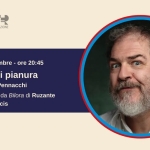 Immagine evento Predatori Di Pianura – Di E Con Andrea Pennacchi a Russi (RA) May be a graphic of text that says "Teatra Comunale Russi ル FONDAZIONE venerdì 20 novembre ore 20:45 Predatori di piar pianura con Andrea Pennacchi di liberamente tratto da Bilora di Ruzante regia Gabriele Vacis prosa"