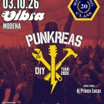 Immagine evento Punkreas live workingclass20th a San Felice sul Panaro (MO) Punkreas live workingclass20th a San Felice sul Panaro (MO) il 3 ottobre 2026