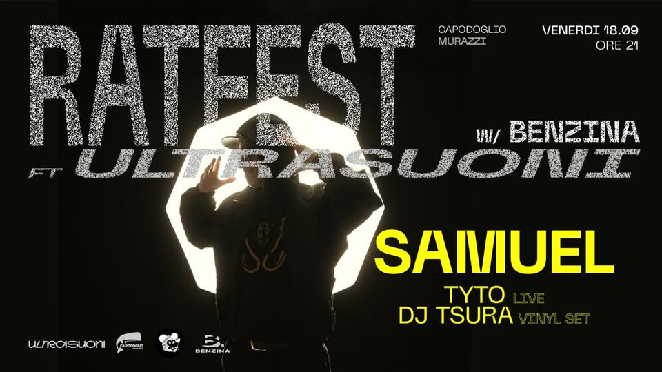 Evento Ratfest Ft. Ultrasuoni Capodoglio Locandina Ratfest Ft. Ultrasuoni Capodoglio - venerdì 18 settembre ore 19:00 - 21:00