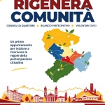 Immagine evento Rigenera Comunità a Schio (VI) May be a doodle of text that says 'I GhdScho Ghtad IDEE ASCOLTO CONFRONTO RIGENERA COMUNITA CONSIGLI DI QUARTIERE BILANCIO PARTECIPATIVO VOLONTARI CIVICI Un primo appuntamento per iniziare a riscrivere le regole della partecipazione cittadina CAARD မမသပ ...: .....- .... DIALOGO PROPOSTE OPPORTUNITÀ TERRITORIO POTRQU- 24 SETTEMBRE 2026 ORE20.00 ORE 20.00 FABER Bo VIA τιΤο LIVIO, 25 SCHIO INSIEME PER NOSTRE COMUNITÀ UNA CITTA CHE PARTECIPA CRESCE'