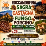 Immagine evento Roccamonfina Sagra Della Castagna E Del Fungo Porcino Sabato/10 Ottobre a Scafati (SA) Roccamonfina Sagra Della Castagna E Del Fungo Porcino Sabato/10 Ottobre a Scafati (SA) il 10 ottobre 2026