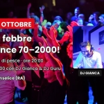 Immagine evento Sabato 10 ottobre . Cena con paella e dance 70 – 2000 con DJ Gianca & DJ Guru a Conselice (RA) Sabato 10 ottobre . Cena con paella e dance 70 - 2000 con DJ Gianca & DJ Guru a Conselice (RA) il 10 ottobre 2026