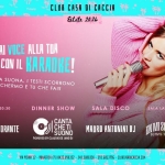 Immagine evento Sabato 12 Settembre Canta Che Ti Suono a Monastier di Treviso (TV) May be pop art of text that says 'YCLUB CASÁ DÍCI¿CIA Estate 2026 ዋ MATELE ម BATEE ٧ SAB DAI VOCE ALLA TUA CENA CON IL KABAOKE! LA MUSICA SUONA, TESTI SCORRONO SULLO SCHERMO TU CHE FAI? 20:30 DINNER SHOW SALA DISCO SAB12 大 5AB 2t ス13年 3ยชีพ31135 RISTORANTE SALA LATINA POWEREO CANTA CHE SUONO CLAUDIO DE JANO DJ MAURO ANTONINI DJ EN MI ESTATE MISOLAR 2026 ATAPISAN12 H電.RSTIERTV 0422.898322 348.3888338 393.6053796 -CBCA5AФΙCCC.CИ'