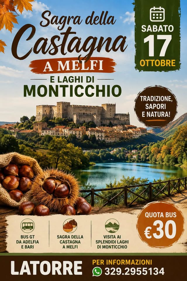 Evento Sagra della Varola a Melfi Locandina Sagra della Varola a Melfi - sabato 17 ottobre ore 07:00 - 09:00
