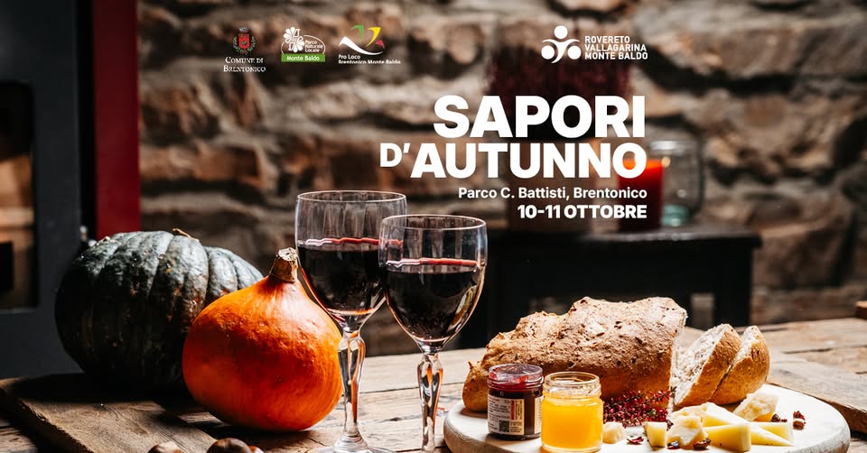 Evento Sapori d’autunno 10 – 11 ottobre 2026 Locandina Sapori d’autunno 10 – 11 ottobre 2026 - da sabato 10 ottobre - domenica 11 ottobre 2026 ore 09:00 ore 21:00