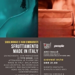 Immagine evento Sfruttamento Made In Italy a Castiglione delle Stiviere (MN) Sfruttamento Made In Italy a Castiglione delle Stiviere (MN) il 1 ottobre 2026