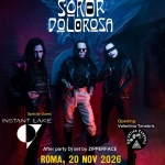 Immagine evento Soror Dolorosa Instant Lake Guests Live – Traffic – Roma a Roma (RM) Soror Dolorosa Instant Lake Guests Live - Traffic - Roma a Roma (RM) il 20 novembre 2026
