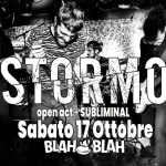 STORMO hardcore, screamo and noise a Torino (TO) il 17 ottobre 2026