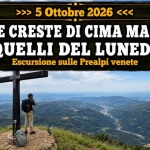 Immagine evento Sulle creste di Cima Marana – “Quelli del Lunedì!” a Recoaro Terme (VI) Sulle creste di Cima Marana - "Quelli del Lunedì!" a Recoaro Terme (VI) il 5 ottobre 2026