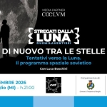 Immagine evento Tentativi verso la Luna. Il programma spaziale sovietico Stregati dalla Luna 2026 a Trezzano sul Naviglio (MI) Tentativi verso la Luna. Il programma spaziale sovietico Stregati dalla Luna 2026 a Trezzano sul Naviglio (MI) il 23 settembre 2026