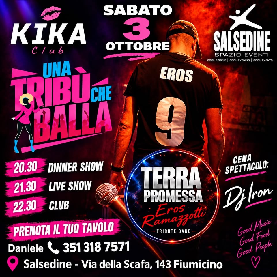 Evento Terra Promessa live @salsedine Locandina Terra Promessa live @salsedine - sabato 3 ottobre ore 21:30 - 23:30
