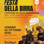 Immagine evento Tex Band At Festa Della Birra – L’officina Di Volta Mantovana a Volta Mantovana (MN) Tex Band At Festa Della Birra - L'officina Di Volta Mantovana a Volta Mantovana (MN) il 2 ottobre 2026
