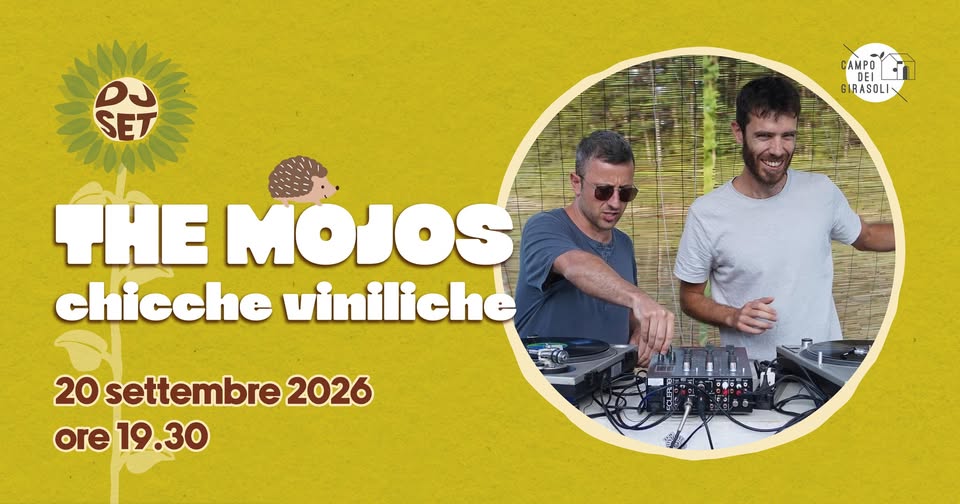 Evento The Mojos – chicche viniliche Locandina The Mojos – chicche viniliche - domenica 20 settembre ore 19:30 - 22:30