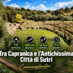 Immagine evento Tra Capranica e l’Antichissima Città di Sutri a Sutri (VT) Tra Capranica e l'Antichissima Città di Sutri a Sutri (VT) il 3 ottobre 2026