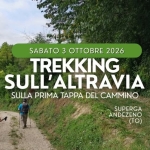 Immagine evento Trekking gratuito da Superga ad Andezeno la prima tappa di AltraVia a Il Pilonetto (TO) Trekking gratuito da Superga ad Andezeno la prima tappa di AltraVia a Il Pilonetto (TO) il 3 ottobre 2026