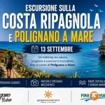 Immagine evento Trekking sulla Costa Ripagnola I Pagliari e il Mare di Polignano a Polignano a Mare (BA) Trekking sulla Costa Ripagnola I Pagliari e il Mare di Polignano a Polignano a Mare (BA) il 13 settembre 2026