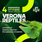 Immagine evento Verona Reptiles 21st edition – 4/10/2026 a Cerea (VR) Verona Reptiles 21st edition - 4/10/2026 a Cerea (VR) il 4 ottobre 2026