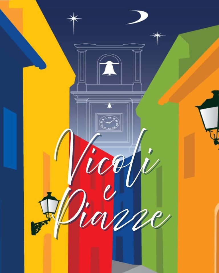 Evento Vicoli & Piazze 2026 Locandina Vicoli & Piazze 2026 - da sabato 19 settembre - domenica 20 settembre 2026 ore 18:00 ore 23:55