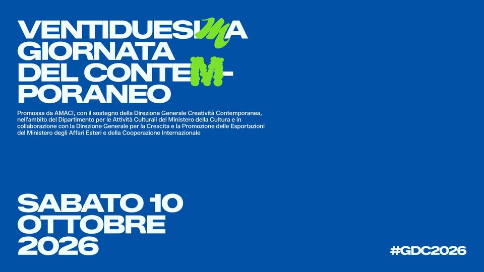 Evento “Water Flow. Acqua, arte, scienza e umanità” Visita guidata GdC 2026 Locandina “Water Flow. Acqua, arte, scienza e umanità” Visita guidata GdC 2026 - sabato 10 ottobre ore 15:00 - 17:00