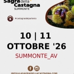 Immagine evento 42a Sagra della castagna di Summonte a Summonte (AV) 42a Sagra della castagna di Summonte a Summonte (AV) il 10 ottobre - 11 ottobre 2026