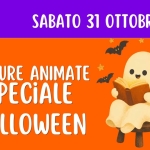 Immagine evento Baule di Storie Speciale Halloween a Vigonovo (VE) May be a doodle of text