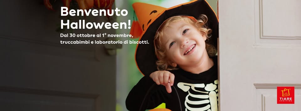 Evento Benvenuto Halloween con 2 eventi per bambini! Locandina Benvenuto Halloween con 2 eventi per bambini! - da venerdì 30 ottobre - domenica 1 novembre 2026 ore 15:00 ore 19:00