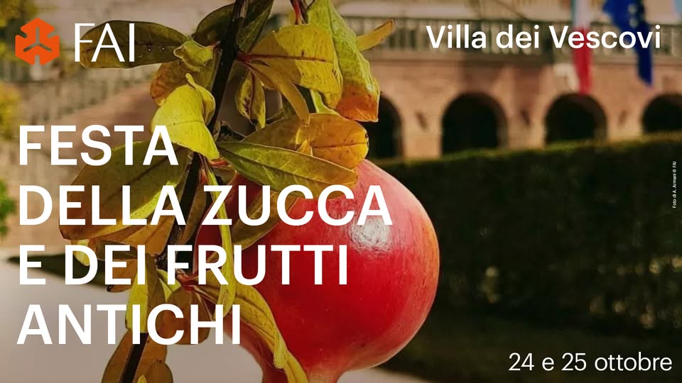 Evento Festa della Zucca e dei frutti antichi Locandina Festa della Zucca e dei frutti antichi - da sabato 24 ottobre - domenica 25 ottobre 2026 ore 10:00 ore 18:00