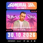 Immagine evento Halloween Ossessione Party W – Samurai Jay a Fontaneto d’Agogna (NO) May be pop art of text