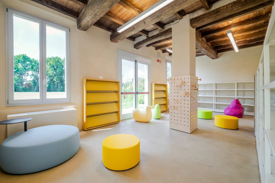 Evento Inaugurazione della nuova Biblioteca di Argelato Locandina Inaugurazione della nuova Biblioteca di Argelato - sabato 3 ottobre ore 10:30 - 12:30