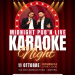 Immagine evento Karaoke Night a Matera (MT) Karaoke Night a Matera (MT) il 11 ottobre 2026